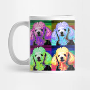 Toy Poodle Pop Art Mug